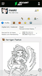 Mobile Screenshot of meeki.deviantart.com