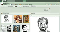 Desktop Screenshot of mysterycycle.deviantart.com