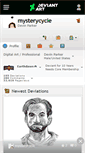 Mobile Screenshot of mysterycycle.deviantart.com
