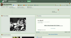 Desktop Screenshot of deviousmoose.deviantart.com