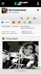 Mobile Screenshot of deviousmoose.deviantart.com