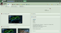 Desktop Screenshot of clairde.deviantart.com