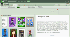 Desktop Screenshot of halfafand.deviantart.com