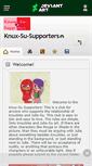 Mobile Screenshot of knux-su-supporters.deviantart.com