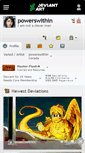 Mobile Screenshot of powerswithin.deviantart.com