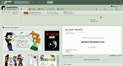 Desktop Screenshot of euamodeus.deviantart.com