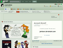 Tablet Screenshot of euamodeus.deviantart.com