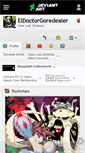 Mobile Screenshot of eldoctorgoredealer.deviantart.com