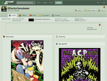 Tablet Screenshot of eldoctorgoredealer.deviantart.com