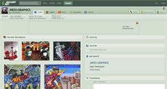 Desktop Screenshot of jness-graphics.deviantart.com
