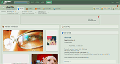 Desktop Screenshot of charrita.deviantart.com
