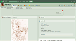 Desktop Screenshot of dark-sakura.deviantart.com