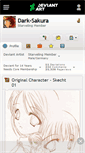 Mobile Screenshot of dark-sakura.deviantart.com