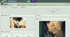 Desktop Screenshot of lydyzze.deviantart.com