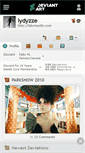 Mobile Screenshot of lydyzze.deviantart.com