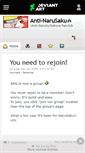 Mobile Screenshot of anti-narusaku.deviantart.com