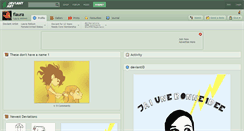 Desktop Screenshot of flaura.deviantart.com