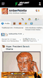 Mobile Screenshot of amberpalette.deviantart.com