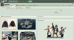 Desktop Screenshot of paulelder.deviantart.com