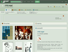Tablet Screenshot of chibi-angel.deviantart.com