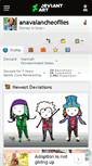 Mobile Screenshot of anavalancheoflies.deviantart.com
