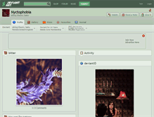 Tablet Screenshot of nyctophobia.deviantart.com