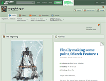 Tablet Screenshot of mrgraphicsguy.deviantart.com