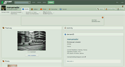 Desktop Screenshot of manuamador.deviantart.com