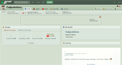 Desktop Screenshot of fudgecakekamy.deviantart.com
