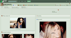 Desktop Screenshot of mad-resource.deviantart.com