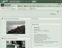 Tablet Screenshot of benhurdj.deviantart.com