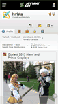 Mobile Screenshot of lyrista.deviantart.com