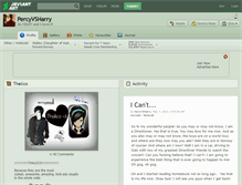 Tablet Screenshot of percyvsharry.deviantart.com