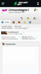 Mobile Screenshot of crimsonmagpie.deviantart.com