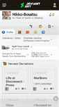 Mobile Screenshot of nikko-bosatsu.deviantart.com