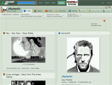 Tablet Screenshot of cfischer83.deviantart.com