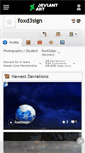 Mobile Screenshot of foxd3sign.deviantart.com