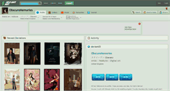 Desktop Screenshot of obscurememories.deviantart.com