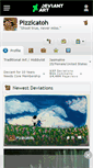 Mobile Screenshot of pizzicatoh.deviantart.com