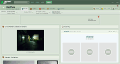 Desktop Screenshot of macshare.deviantart.com