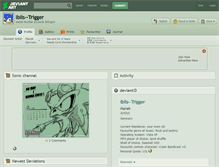 Tablet Screenshot of iblis--trigger.deviantart.com