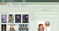Desktop Screenshot of masebi2.deviantart.com
