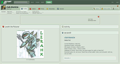 Desktop Screenshot of club-bionicle.deviantart.com