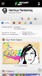 Mobile Screenshot of hermux-tantamoq.deviantart.com