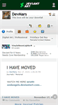 Mobile Screenshot of devmars.deviantart.com