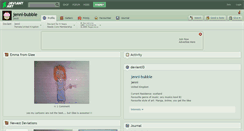 Desktop Screenshot of jenni-bubble.deviantart.com