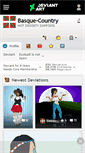 Mobile Screenshot of basque-country.deviantart.com