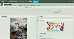 Desktop Screenshot of amokdreams.deviantart.com