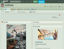 Tablet Screenshot of amokdreams.deviantart.com