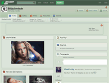 Tablet Screenshot of bildschmiede.deviantart.com